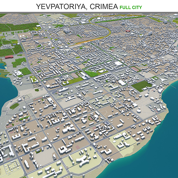 Yevpatoriya city Crimea - 3Docean 30202675