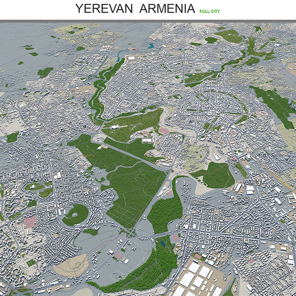 Yerevan city Armenia - 3Docean 30203081