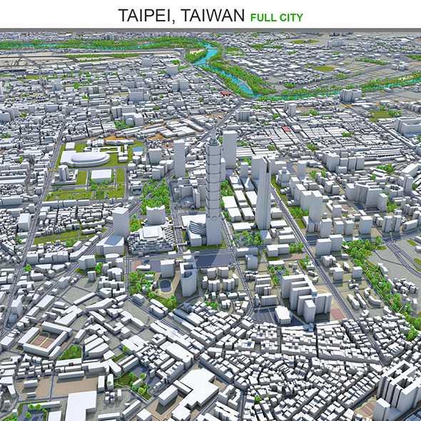 Taipei city Taiwan - 3Docean 30203192