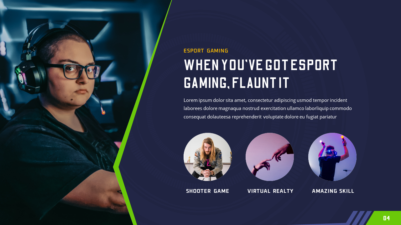 Esportee - Esport Gaming PowerPoint Presentation Template, Presentation ...