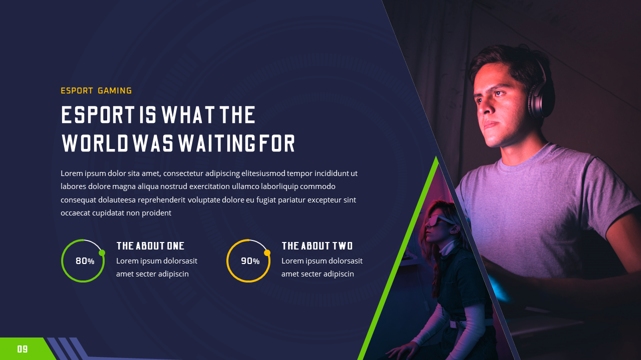 Esportee - Esport Gaming PowerPoint Presentation Template, Presentation ...