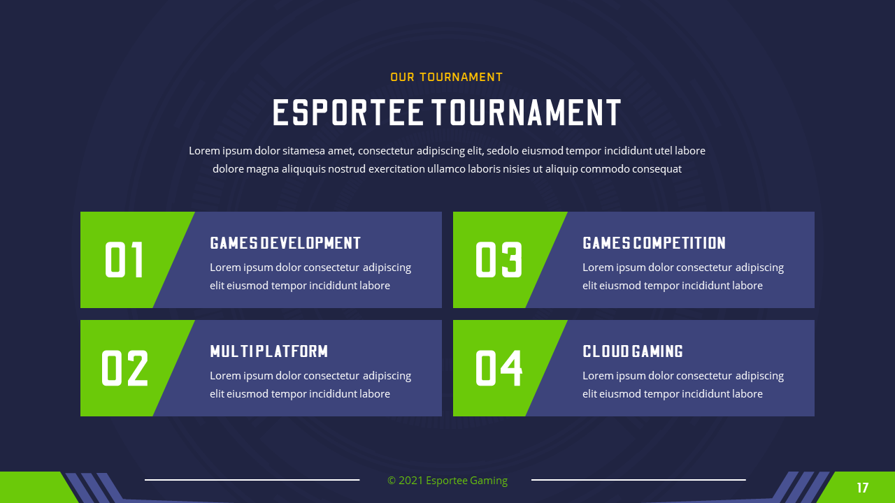 Esportee - Esport Gaming PowerPoint Presentation Template, Presentation ...