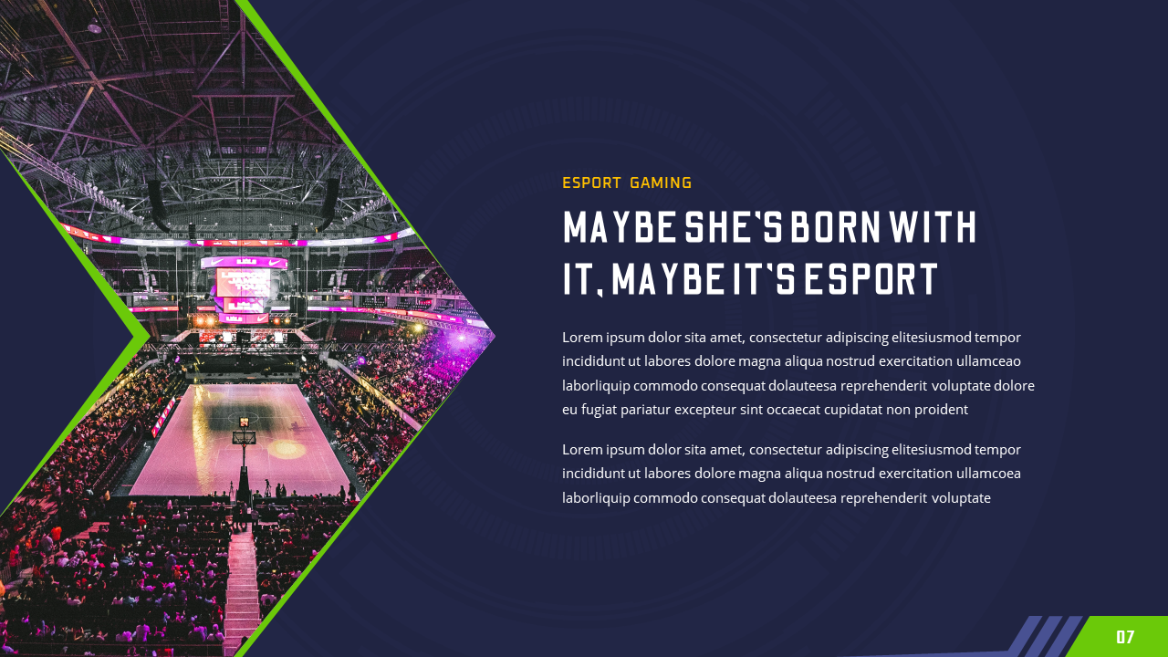 Esportee - Esport Gaming Google Slides Presentation Template ...