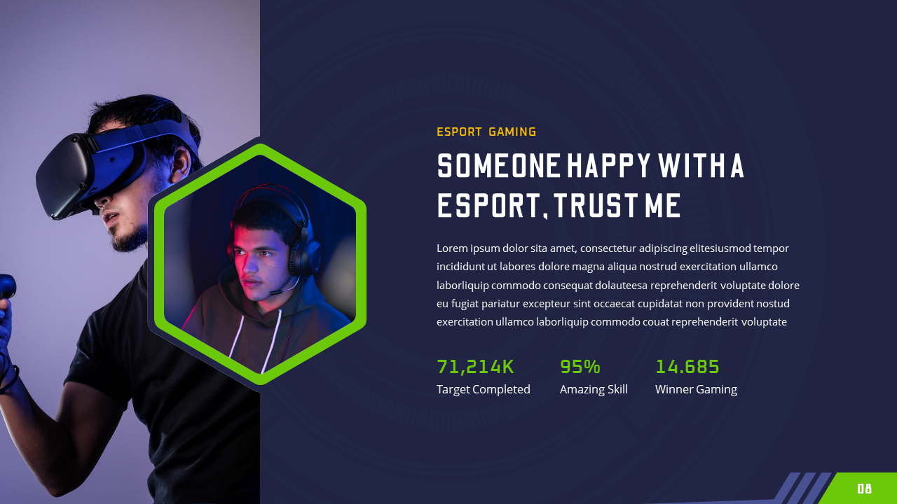 Esportee - Esport Gaming Google Slides Presentation Template ...