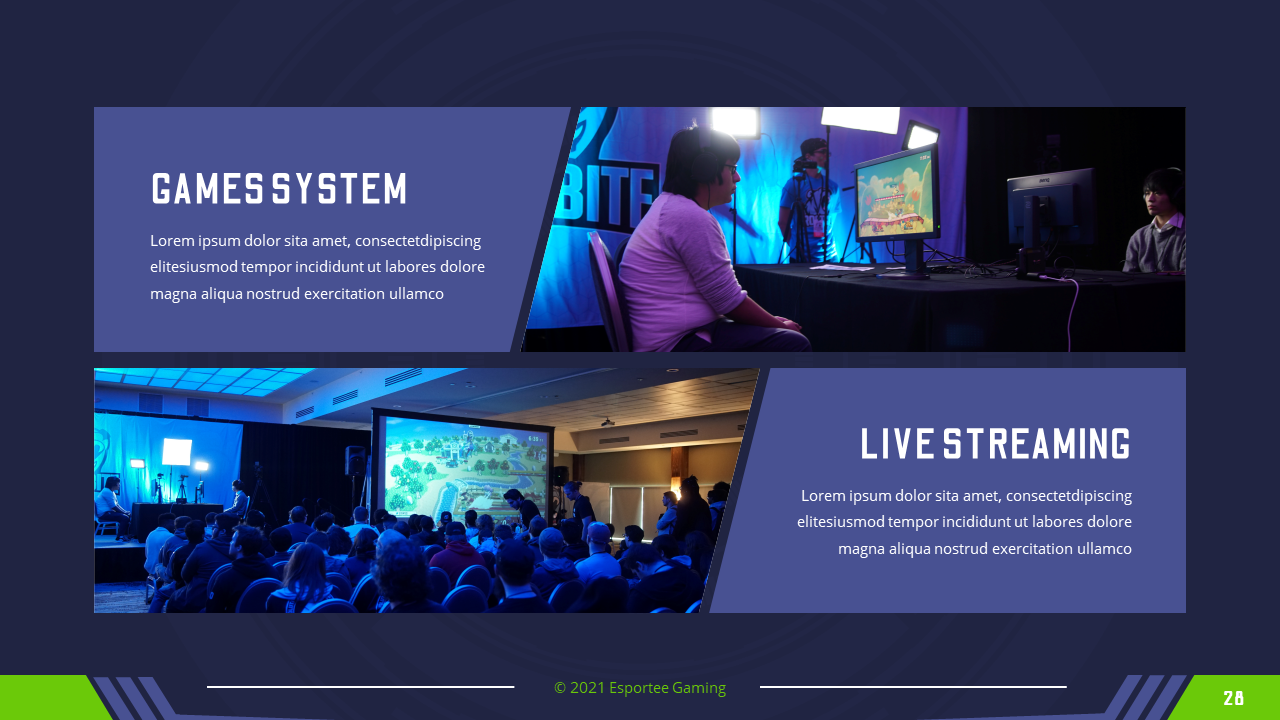 Esportee - Esport Gaming Google Slides Presentation Template ...