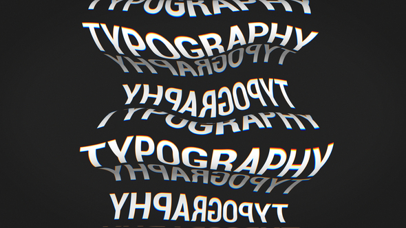 Chaotic Typography