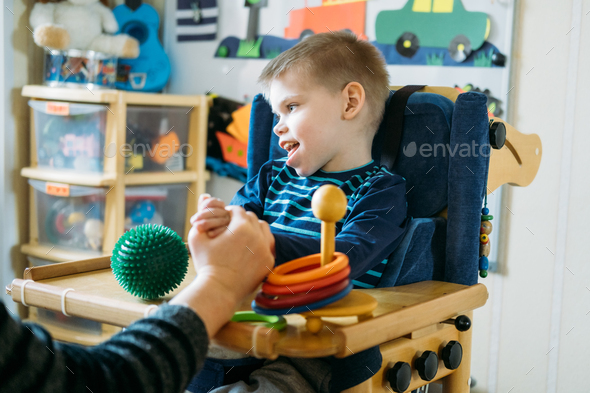 Activities for kids with disabilities. Preschool Activities for Children with Special Needs. Boy