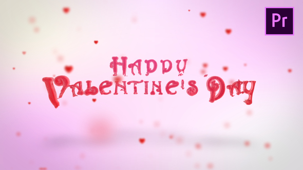 Valentine Hearts Logo Reveal