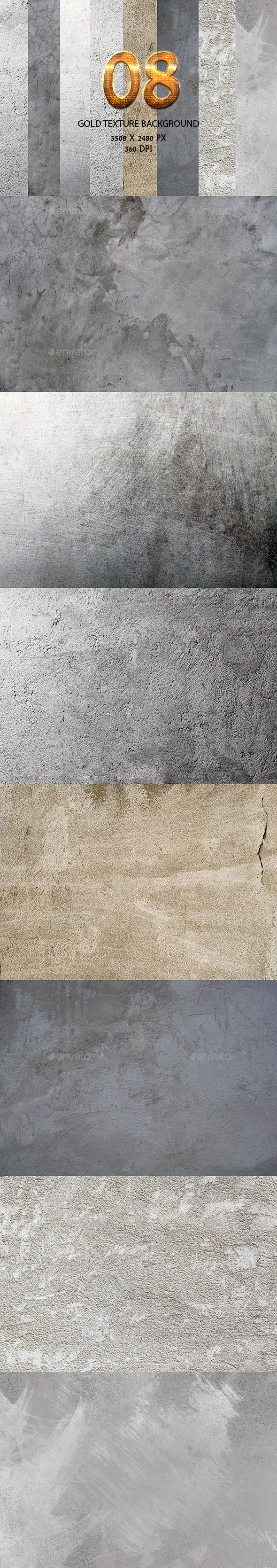 8 Cement Texture Background