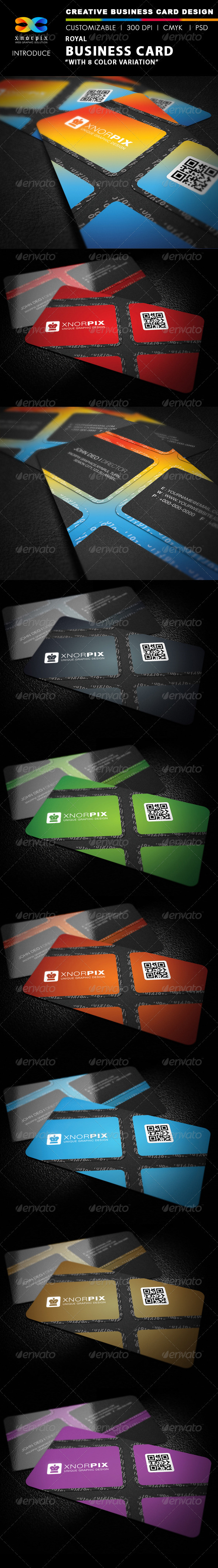 Royal Business Card - Corporate Business Cards
