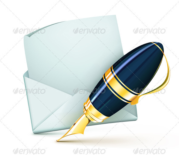 Fountain pen - Objects Vectors