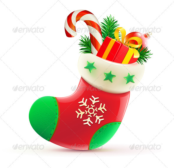 Christmas stocking - Christmas Seasons/Holidays