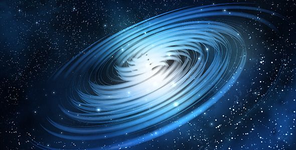 Space Spiral Background Loop HD
