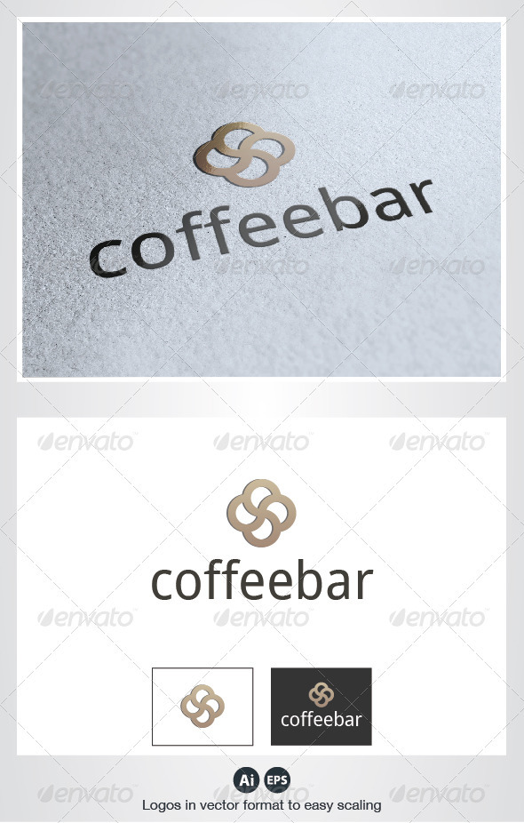 Coffee Bar Logo - Vector Abstract
