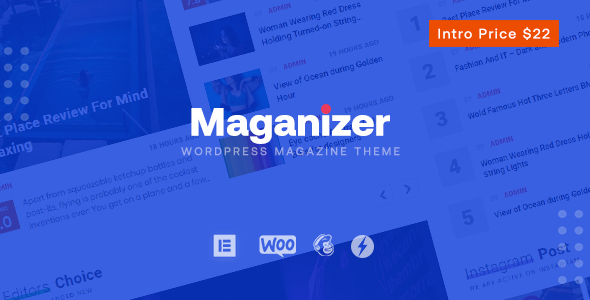 Maganizer – Modern Magazine WordPress Theme