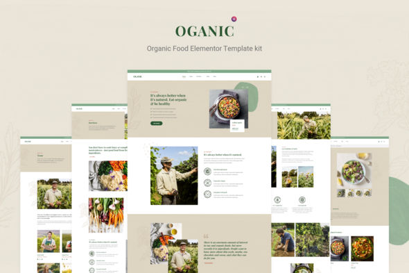 Oganic - Organic - ThemeForest 30232439