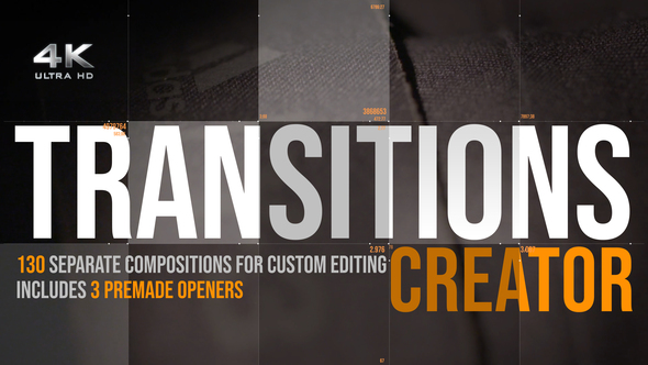 Transitions Creator - VideoHive 30233366