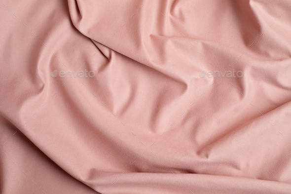 Pink fabric background. Abstract backdrop luxury cloth Stock Photo