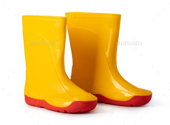 yellow galoshes