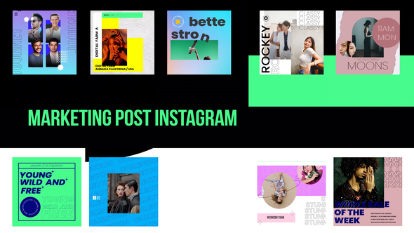 Marketing Post Instagram - VideoHive 30245534