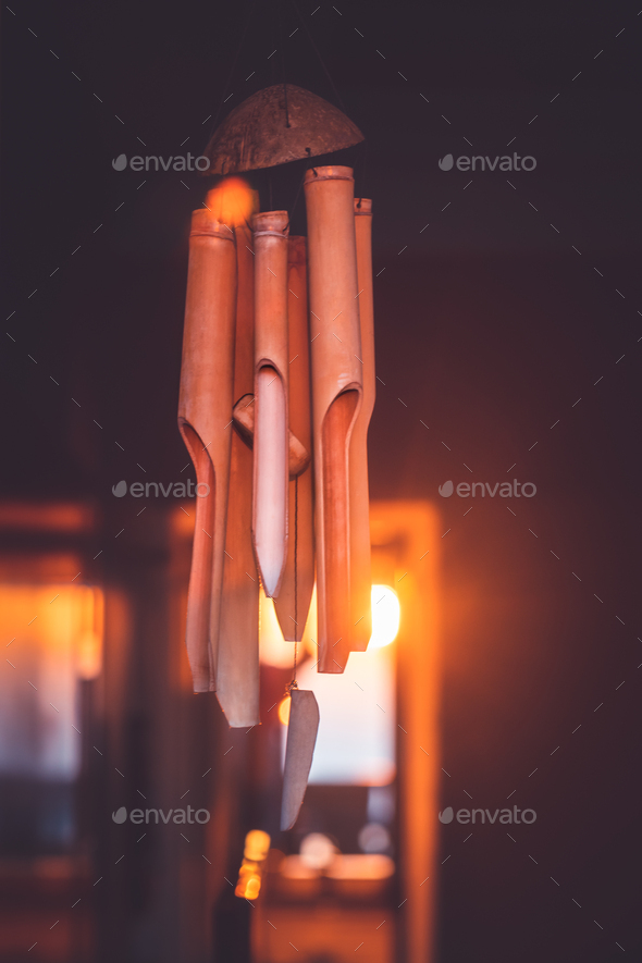 Wind chime - Stock Photo - Images