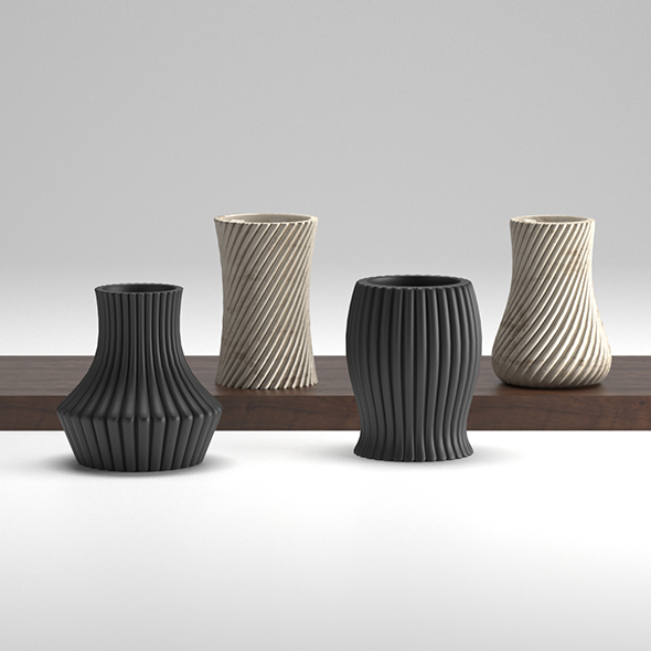 Vases modern - 3Docean 30248582