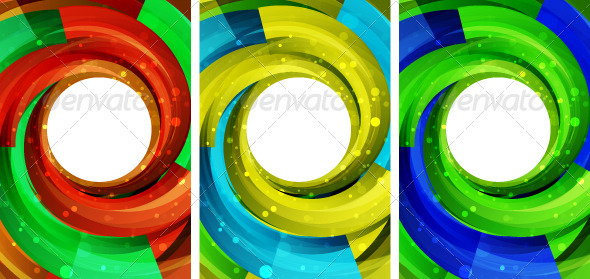 Vector Swirl Design Background - Backgrounds Decorative