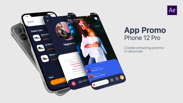 App Promo Phone 12 Pro