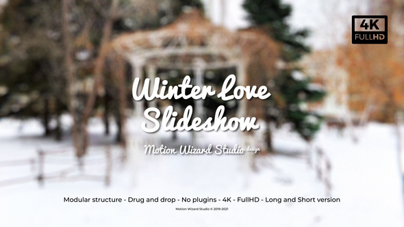 Winter Love Slideshow - VideoHive 30253338