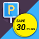 Parkline - Biggest Smart Parking Finder Flutter Full App UI Kit