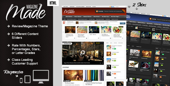 Made - Responsive - ThemeForest 2785274