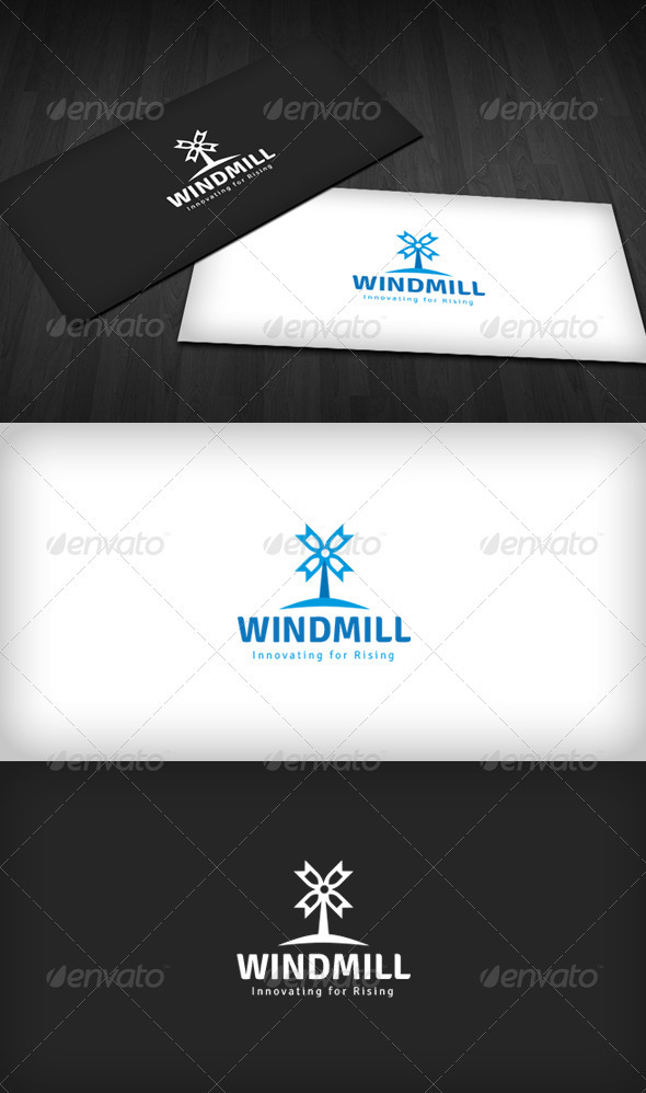Windmill Logo - Objects Logo Templates