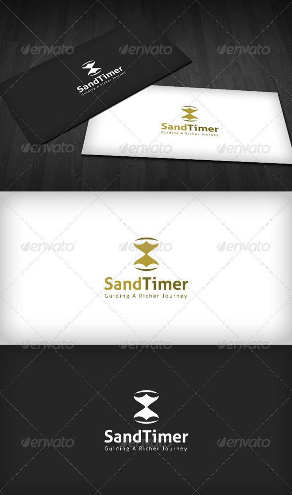 sand timer logo