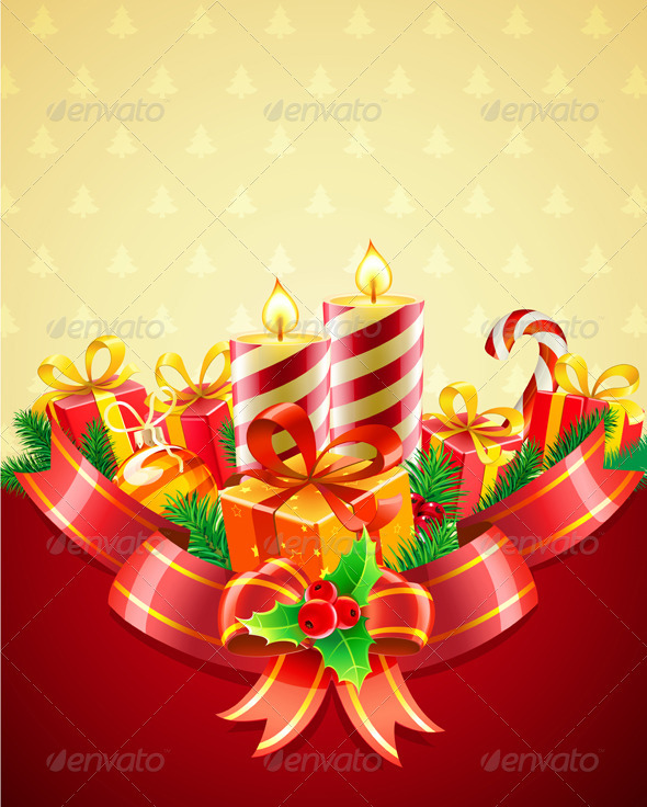 Christmas candles - Christmas Seasons/Holidays