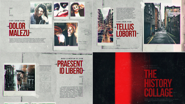 The History Collage - VideoHive 30259707