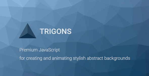 Trigons - Create and Animate Abstract SVG Images by DeeThemes | CodeCanyon