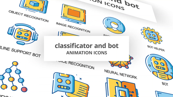 Classificator & Bot - Animation Icons