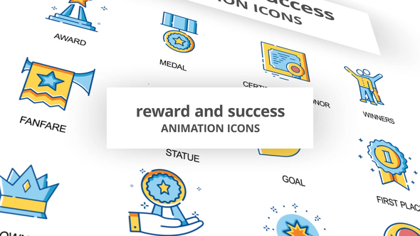 Reward & Success - Animation Icons