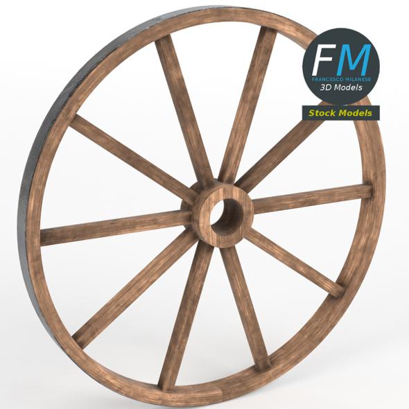 Cart wheel - 3Docean 17542607