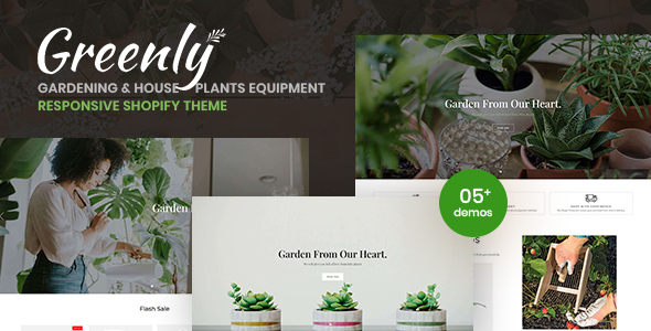 Greenly - GardeningHouseplants - ThemeForest 30262531