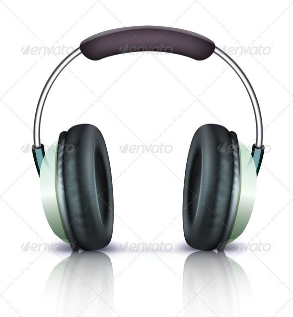 Headphones icon - Objects Vectors