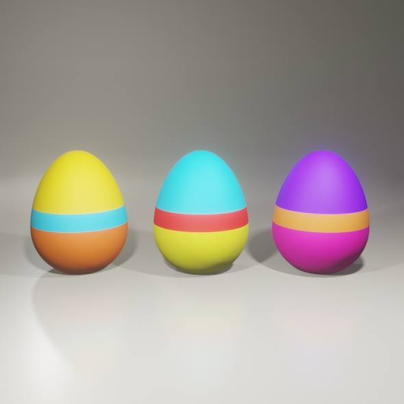Easter eggs - 3Docean 30264436