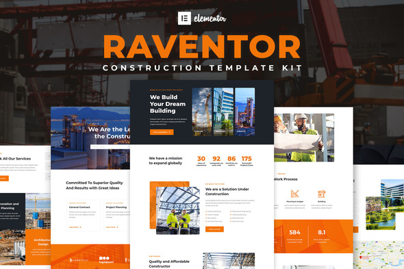Raventor - ConstructionArchitecture - ThemeForest 30219940