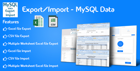 ExportImport - MySQL - CodeCanyon 21173682