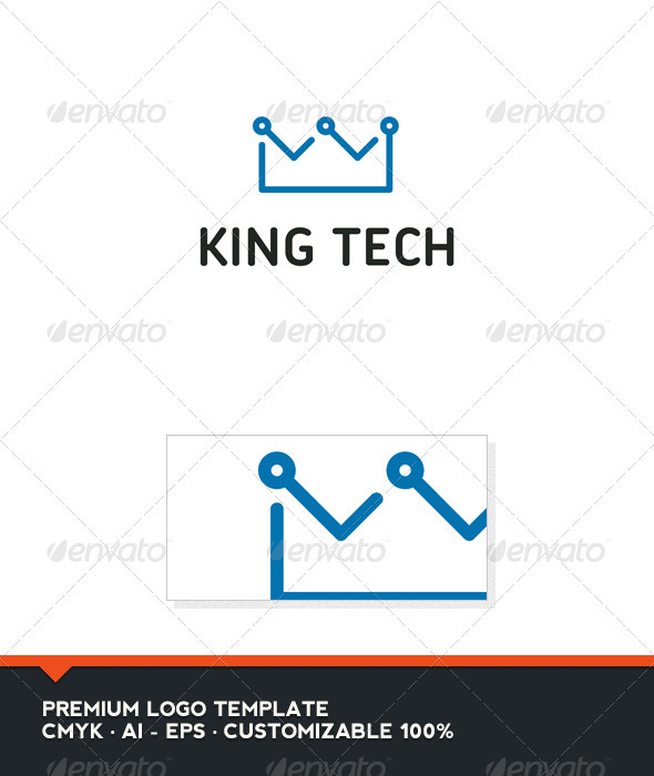 King Tech Logo Template - Objects Logo Templates