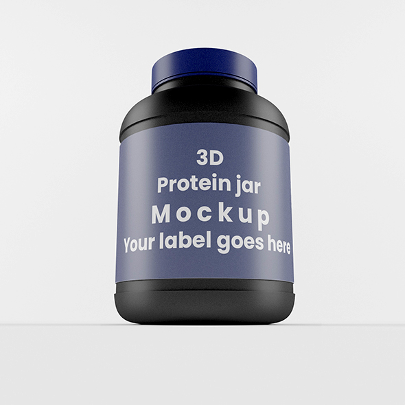 Muscle protein bottle - 3Docean 26296074