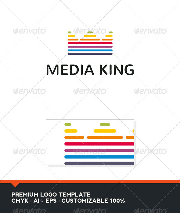 Media King - Abstract Logo Templates