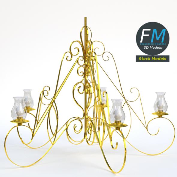 Chandelier - 3Docean 18533633