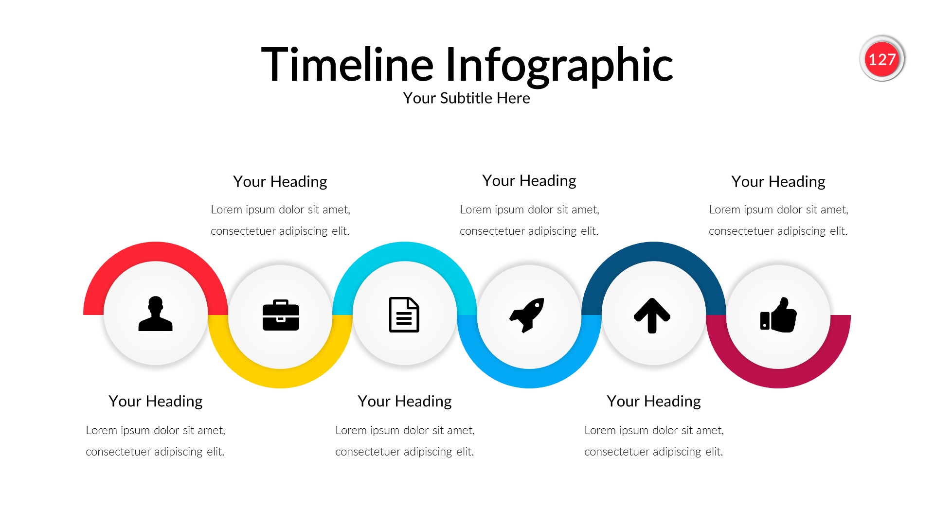 Timeline Infographic PowerPoint Template, Presentation Templates ...