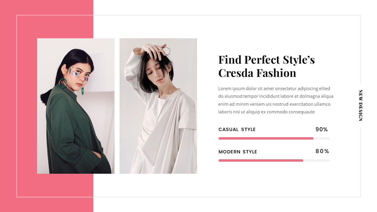 Cresda – Fashion & Clothing Store PowerPoint Presentation Template ...